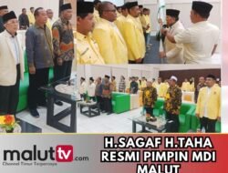 Hasil Muswil 2025, Hi.Sagaf H.Taha Resmi Pimpin MDI Malut.