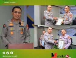 Pelatihan Kehumasan 2025, Bid Humas Polda Malut Beri Penghargaan Bagi Satuan Berprestasi