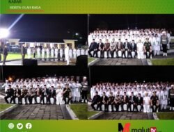 Wali Kota Ternate Resmi Kukuhkan 65 Anggota Paskibraka Di Benteng Orange