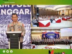 Kapolda Malut Buka Rakernis Propam, Tekankan Penguatan Pengawasan Internal