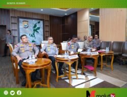 Wakapolda Malut Ikut Rapat Anev Program Polri Dukung Asta Cita Pemerintah