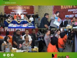 Polisi Ringkus Pelaku Perampokan Berdarah Di Ternate, Gasak Rp.100 Juta Hingga Tikam Pemilik Toko