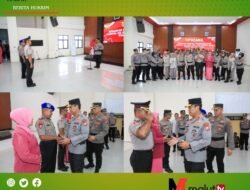 Kapolda Malut Pimpin Upacara Korps Raport Kenaikan Pangkat Pengabdian