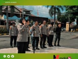 Kapolres Ternate Pimpin Apel Siaga 1 Demi Keamanan Kota Tercinta