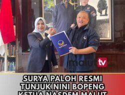 Nini Bopeng Resmi Nakhodai Nasdem Malut. Ini Sekretarisnya.