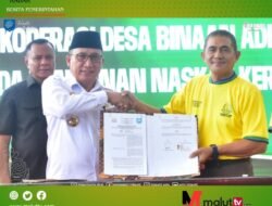 Wali Kota Ternate Teken Nota Kesepakatan Pengawalan Dana Desa Bersama Kejari Ternate