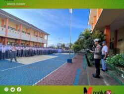 Polantas Menyapa Sekolah, Ditlantas Polda Malut Ajak Pelajar Jadi Pelopor Tertib Berlalu Lintas