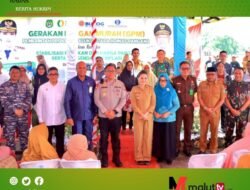 Wakapolda Malut Hadiri Gerakan Pangan Murah dan Pemeriksaan Kesehatan Gratis di Tidore