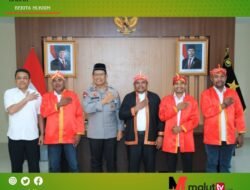 Kapolda Malut Terima Silaturahmi Pengurus Suku Wayoli Halmahera Barat
