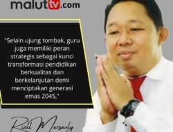Wujudkan Transformasi Pendidikan Berkualitas dan Berkelanjutan, Rizal Marsaoly Ajak Kepsek dan Guru Jaga Sinergitas.