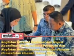 Sekda dan Kepala Bappelitbangda Kota Ternate, Ikuti Retreat Nasional Pertama Serta Rakor Sinkronisasi Program di IPDN Jatinangor