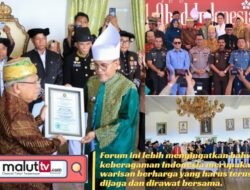 Kapolda Malut Hadiri Deklarasi Forum Keberagaman Nusantara di Kedaton Kesultanan Ternate
