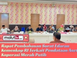 DPRD Kota Ternate Bahas Surat Edaran Kemenkop RI Terkait Pendataan Aset Koperasi Merah Putih