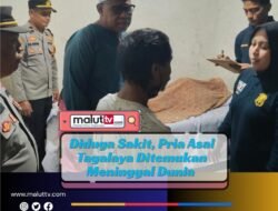 Pria Asal Tagalaya Ditemukan Meninggal Dunia, Diduga Karena Sakit
