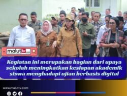 Sebanyak 364 Siswa SMAN 10 Kota Ternate Ikuti Tes Kemampuan Akademik Berbasis CBT