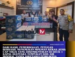 Polsek Pelabuhan Ahmad Yani Amankan 360 Botol Miras Ilegal di KM. Permata Bunda