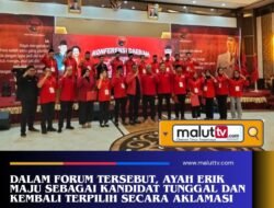 Muhammad Sinen Kembali Nahkodai DPD PDIP Malut Untuk Tiga Periode