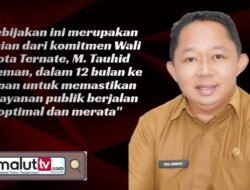Pemkot Ternate Siapkan Rp.69 Miliar Untuk Gaji 3.584 PPPK Paruh Waktu di APBD 2026