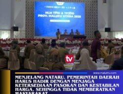 TPID–TP2DD Maluku Utara Gelar HLM, Gubernur Dorong Stabilitas Harga Jelang Nataru