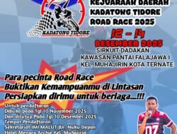 Kadatong Tidore Racing Team Menggelar Kejurda  Kadatong Tidore Road Race