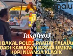 Terinspirasi Kawasan Mega Mas Manado, Pemkot Ternate Bakal Poles Kawasan Falajawa Untuk UMKM OTO Kopi.