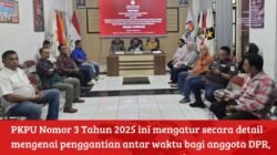 KPU Malut Sosialisasikan PKPU Nomor 3 Tahun 2025 Tentang Penggantian Antar Waktu