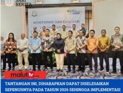 BPJS Ketenagakerjaan dan Kejati Malut Evaluasi Cakupan UCJ, Target Naik Jadi 72 Persen di Tahun 2026
