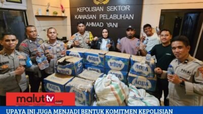 Jelang Nataru, Polsek Pelabuhan Ahmad Yani Sita 418 Botol Miras Ilegal Dari KM Permata Bunda