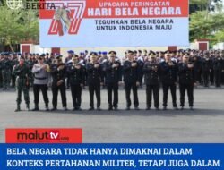 Polda Malut Gelar Upacara Hari Bela Negara ke-77, Tegaskan Semangat Persatuan Bangsa