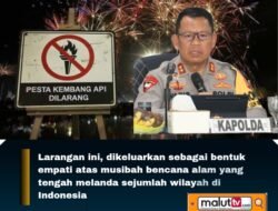Laksanakan Instruksi Kapolri, Kapolda Malut Larang Warga Nyalakan Petasan Dan Kembang Api Di Malam Tahun Baru