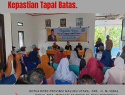 Di Balik Reses Iqbal Ruray, Warga Bobaneigo Madihutu Minta DPRD dan Pemprov Malut Segera Selesaikan Tapal Batas Halbar-Halut.