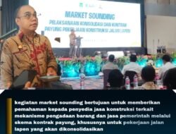 Pemprov Malut Gelar Market Sounding Jalan Lapen 2026, Dorong Peran Penyedia Jasa Lokal