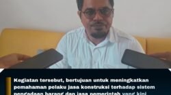 UPT Kementerian PU Malut, Gelar Workshop E-Katalog Versi 6 dan Mini Kompetisi Penyedia Jasa