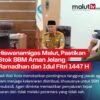 Hiswanamigas Malut Pastikan Stok BBM Aman Jelang Ramadhan dan Idul Fitri 1447 H