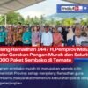 Jelang Ramadhan 1447 H, Pemprov Malut Gelar Gerakan Pangan Murah dan Salurkan 1.000 Paket Sembako di Ternate