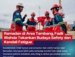 Ramadan di Area Tambang, Fadli Wahda Tekankan Budaya Safety dan Kendali Fatigue