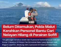 Belum Ditemukan, Polda Malut Kerahkan Personel Bantu Cari Nelayan Hilang di Perairan Sofifi