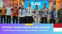 Dorong Transformasi BUMD Pangan, Pemprov Malut Hadiri Kie Raha Economic Forum di BI