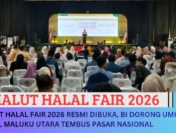 Malut Halal Fair 2026 Resmi Dibuka, BI Dorong UMKM Halal Maluku Utara Tembus Pasar Nasional