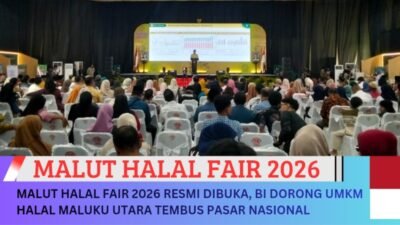 Malut Halal Fair 2026 Resmi Dibuka, BI Dorong UMKM Halal Maluku Utara Tembus Pasar Nasional
