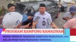 Sekda Ternate Tegaskan Kampung Ramadhan Jadi Solusi Penataan Pedagang Terminal