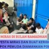 Sedang Pesta Miras dan Buat Keributan, Sekelompok Pemuda Diamankan Polisi