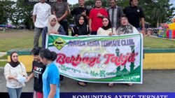 Komunitas Axtec Ternate Berbagi Takjil, Wujud Kepedulian di Bulan Suci Ramadhan