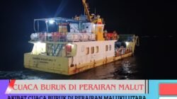 Akibat Cuaca Buruk di Perairan Malut, Tujuh Kru KM. Gandha Nusantara 17 Berhasil Dievakuasi