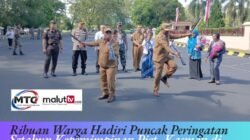 Ribuan Warga Hadiri Puncak Peringatan Setahun Kepemimpinan Piet–Kasman di Kabupaten Halut