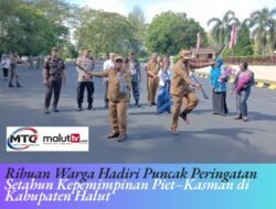 Ribuan Warga Hadiri Puncak Peringatan Setahun Kepemimpinan Piet–Kasman di Kabupaten Halut