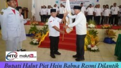 Bupati Piet Hein Babua Resmi Dilantik Jadi Ketua KONI Halut, Siap Sukseskan Porprov Malut 2026