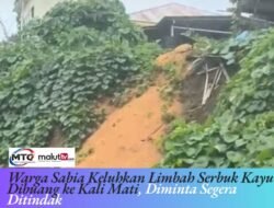 Warga Sabia Keluhkan Limbah Serbuk Kayu Dibuang ke Kali Mati, Diminta Segera Ditindak
