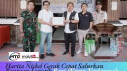 Harita Nickel Gerak Cepat Salurkan Bantuan Logistik Bagi Warga Terdampak Gempa Di Batang Dua