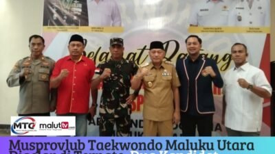 Musprovlub Taekwondo Malut Digelar di Ternate, Dua Kandidat Bersaing Rebut Kursi Ketua